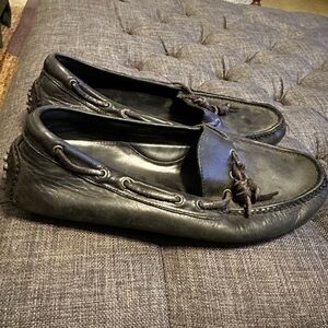 Cole Haan Black Leather Men's Loafers